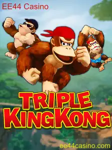 Descubra a Emoção do Jogo TripleKingKong no EE44 Casino